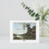Jean-Baptiste-Camille Corot #325-2 -ファインアートP... ポストカード (スタンド正面)