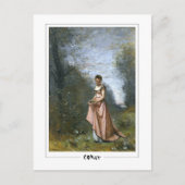 Jean-Baptiste-Camille Corot #336 -ファインアート位置… ポストカード (正面)