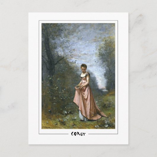 Jean-Baptiste-Camille Corot #336 -ファインアート位置… ポストカード (正面)
