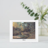 Jean-Baptiste-Camille Corot #391 -ファインアート位置… ポストカード (スタンド正面)