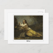 Jean-Baptiste-Camille Corot #4-2 -ファインアート位置… ポストカード (正面/裏面)