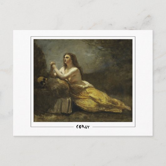 Jean-Baptiste-Camille Corot #4-2 -ファインアート位置… ポストカード (正面)