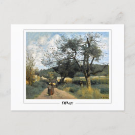 Jean-Baptiste-Camille Corot #56-2 -ファインアートポー… ポストカード
