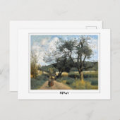 Jean-Baptiste-Camille Corot #56-2 -ファインアートポー… ポストカード (正面/裏面)