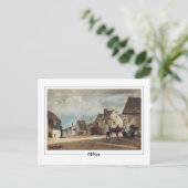 Jean-Baptiste-Camille Corot #82-2 -ファインアートポー… ポストカード (スタンド正面)