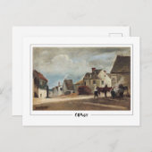 Jean-Baptiste-Camille Corot #82-2 -ファインアートポー… ポストカード (正面/裏面)