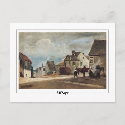 Jean-Baptiste-Camille Corot #82-2 -ファインアートポー… ポストカード (正面)