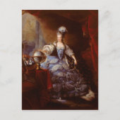 Jean Baptiste Dagotyによるオーストリアのマリー・アントワネット ポストカード (正面)