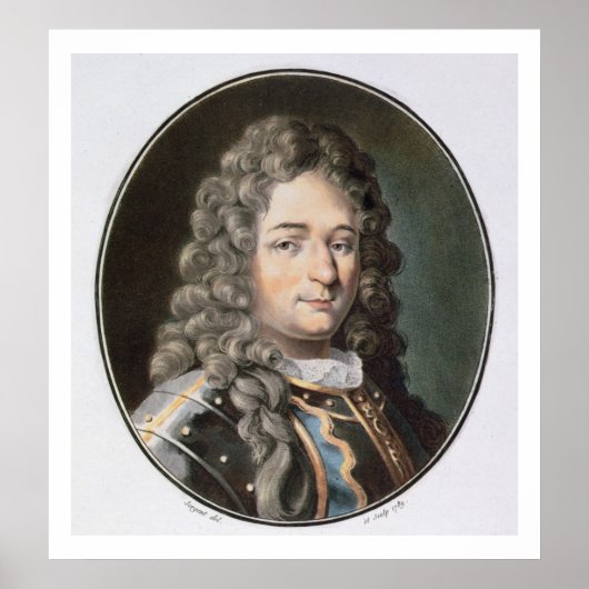 Jean Bart (1651-1702)、1789 (カラー版木、銅版、版画) ( ポスター (正面)
