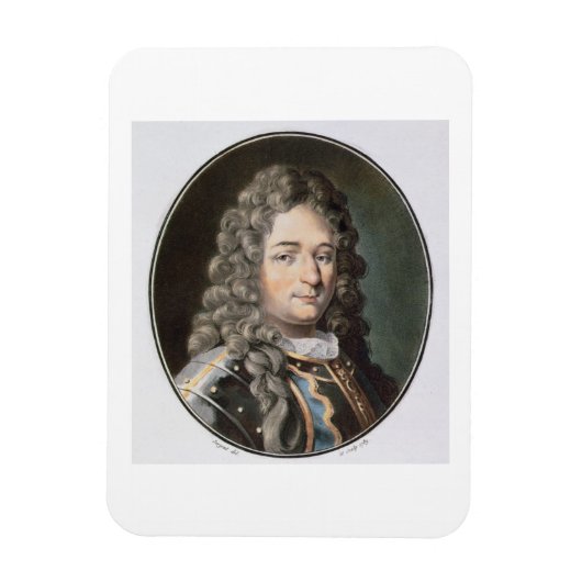 Jean Bart (1651-1702)、1789 (カラー版木、銅版、版画) ( マグネット (縦)