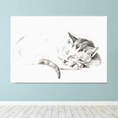 Jean Bernard art キャンバスプリント (インサイチュ (ウッドフロア))