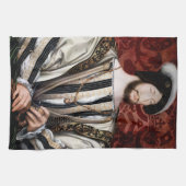 Jean Clouet – フランス王フランソワI キッチンタオル (横)