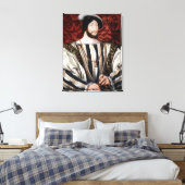 Jean Clouet – フランス王フランソワI キャンバスプリント (インサイチュ (寝室))