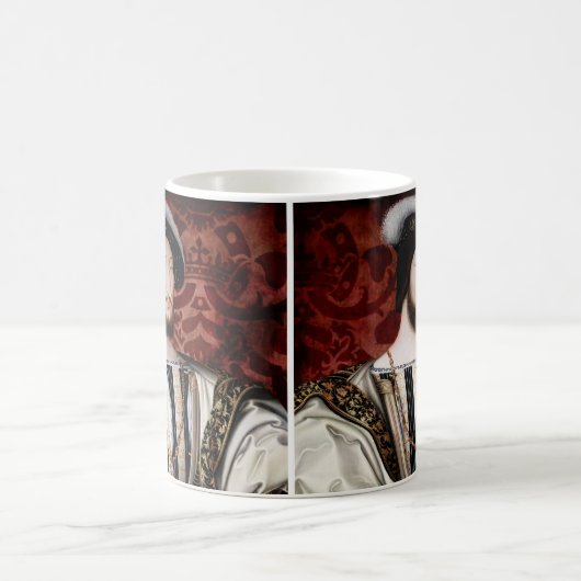 Jean Clouet – フランス王フランソワI コーヒーマグカップ (中央)