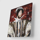 Jean Clouet – フランス王フランソワI スクエア壁時計 (傾斜)