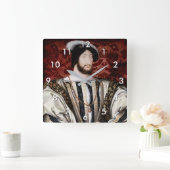 Jean Clouet – フランス王フランソワI スクエア壁時計 (ホーム)