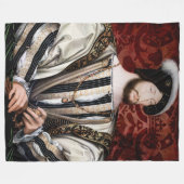 Jean Clouet – フランス王フランソワI フリースブランケット (正面(横))