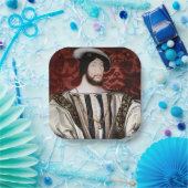 Jean Clouet – フランス王フランソワI ペーパープレート (パーティー)