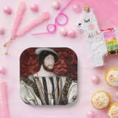 Jean Clouet – フランス王フランソワI ペーパープレート (パーティー)