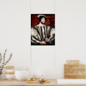 Jean Clouet – フランス王フランソワI ポスター (キッチン)