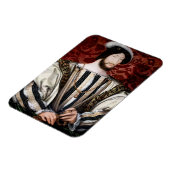 Jean Clouet – フランス王フランソワI マグネット (左側)