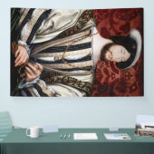 Jean Clouet – フランス王フランソワI 横断幕 (トレードショー)