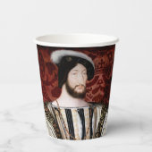 Jean Clouet – フランス王フランソワI 紙コップ (裏面)