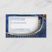 Jean Cool Business Cards 名刺 (裏面)