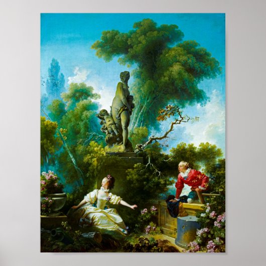 Jean-Honore Fragonard: The Progress of Love. ポスター (正面)