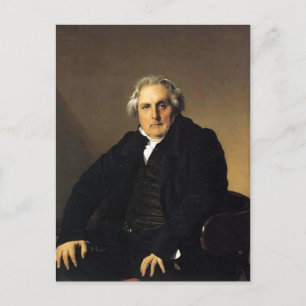 Jean Ingres – ジャーナリストのポートレートフランスの ポストカード