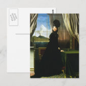 Jean Ingres – ナポリ女王キャロライン・マラット ポストカード (正面/裏面)