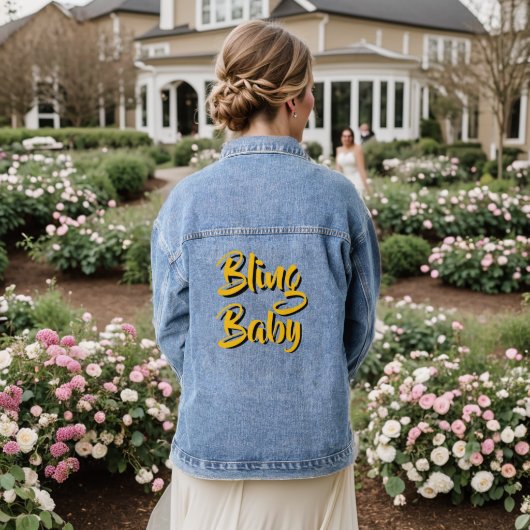 Jean Jacket by dalDesignNZ デニムジャケット (ウェディング裏面)