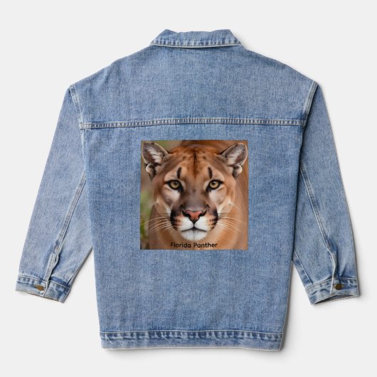Jean Jacket Image of Florida Panther デニムジャケット (裏面)