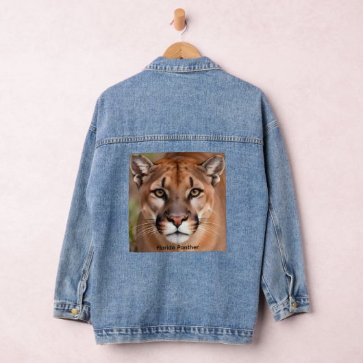 Jean Jacket Image of Florida Panther デニムジャケット (ハンガー)