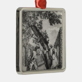 Jean-Jacques Rousseau間の議論 メタルオーナメント (右)