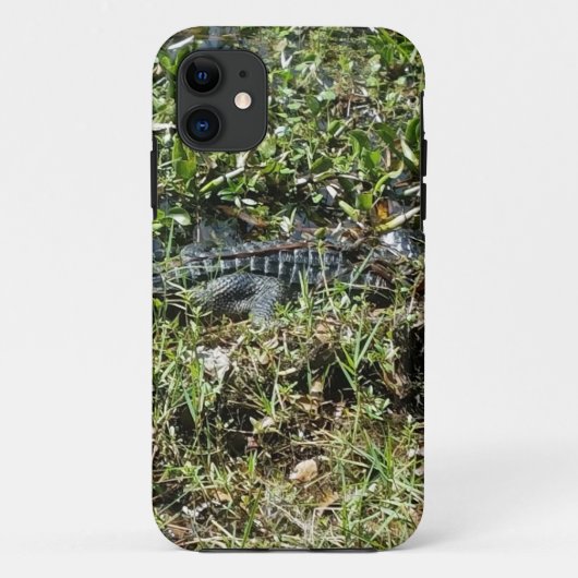 Jean Lafitteのルイジアナ湿地アリゲーターClose Up Case-Mate iPhoneケース (裏面)