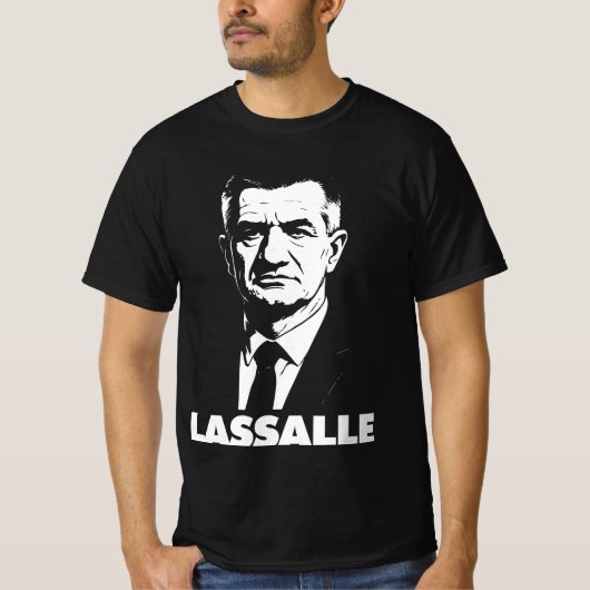 Jean Lassalle – Portrait Politique Tシャツ (正面)
