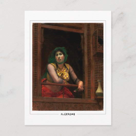 Jean-Léon Gérôme #341 - Fine Art Postcard ポストカード (正面)