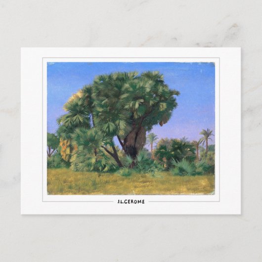 Jean-Léon Gérôme #353 - Fine Art Postcard ポストカード (正面)