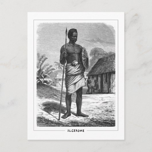 Jean-Léon Gérôme #354 - Fine Art Postcard ポストカード (正面)