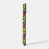 Jean-Michel Basquiat Inspired 9 iPhone 15ケース (右側面)