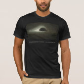 Jean-Pierre Luminet's Black Hole (1979) Tシャツ (正面)