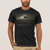 Jean-Pierre Luminet's Black Hole (1979) Tシャツ (正面)