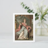 Jean Racineの「Esther」の衣装 ポストカード (スタンド正面)