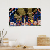 Jean Racine 1923による'Phedre'の設定デザイン ポスター (キッチン)