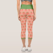 JEANIE DEE "PEACH TREE" - HIGH WAISTED CAPRI PANTS カプリレギンス (裏面)