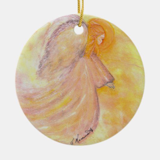 Jeanneの天使 セラミックオーナメント (正面)