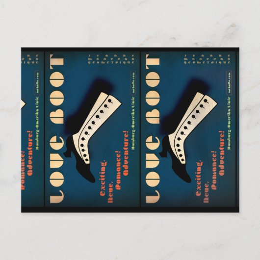 Jeanne：ラブブーツ ポストカード (正面)