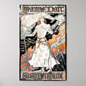 Jeanne d'Arc by Eugene Grasset 1899 ポスター (正面)