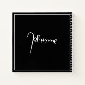 Jeanne d'Arc Saint Joan Heilige Johanna Signature ノートブック (裏面)